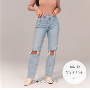 Curve Love 90s Ultra High Rise Straight Jeans